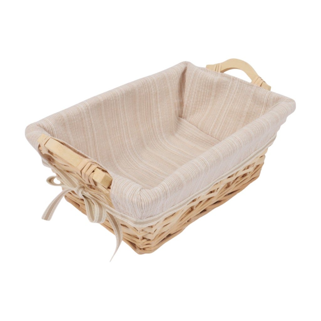 Cesta Para Ropa Color Natural 29X19X10Cm