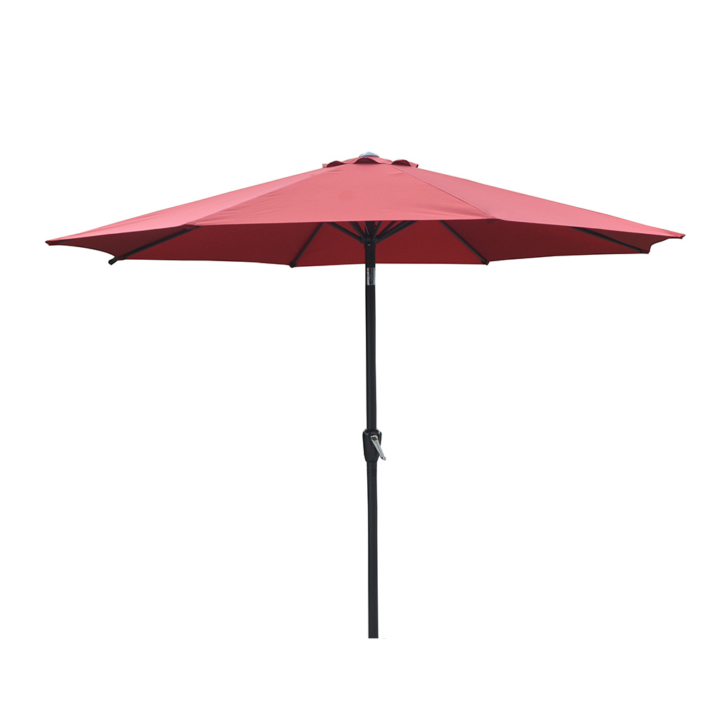 Sombrilla para jardín market rojo vino 