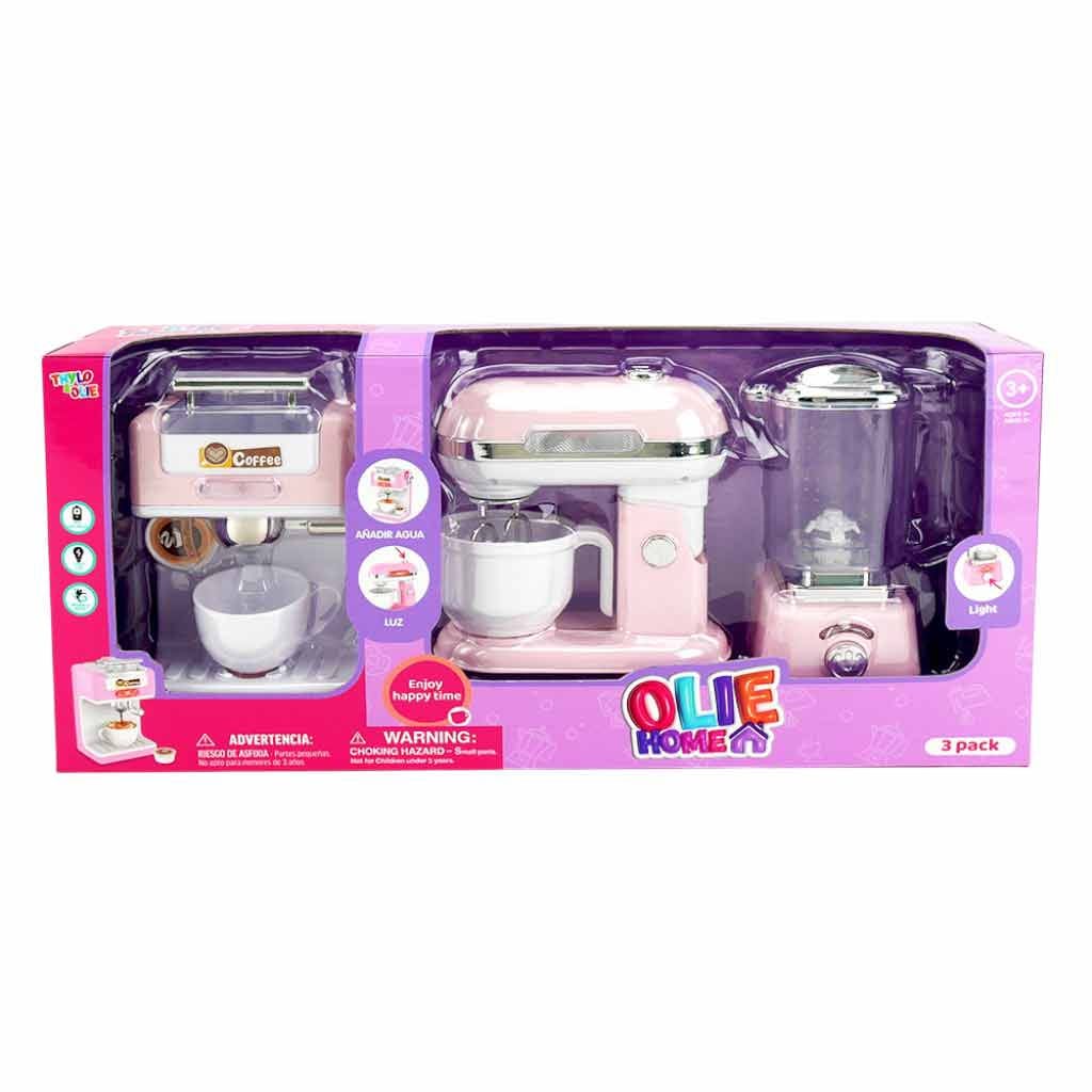 Juego De Electrodomésticos 3 En 1 Olie Home