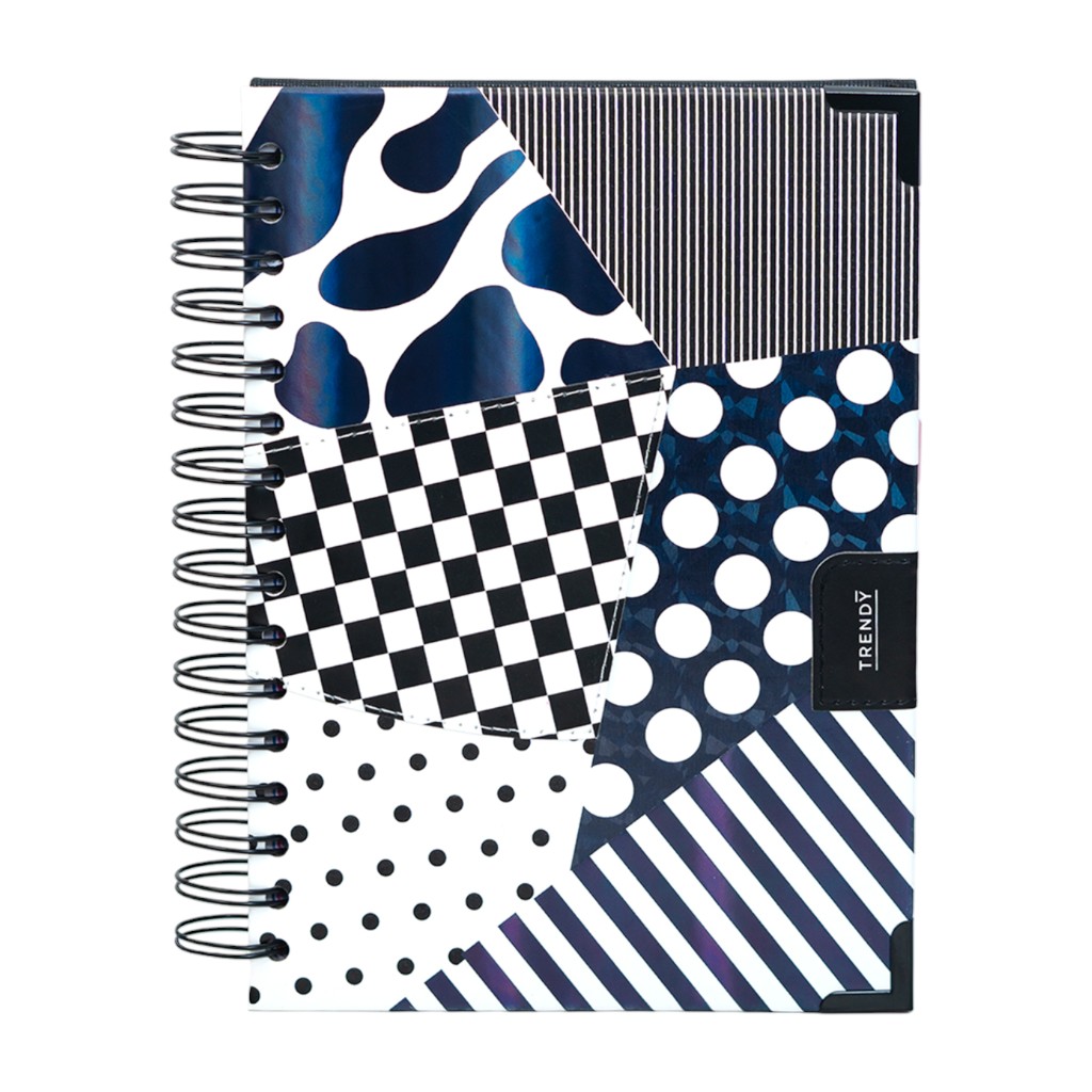 Agenda Estampado Abstracto Trendy