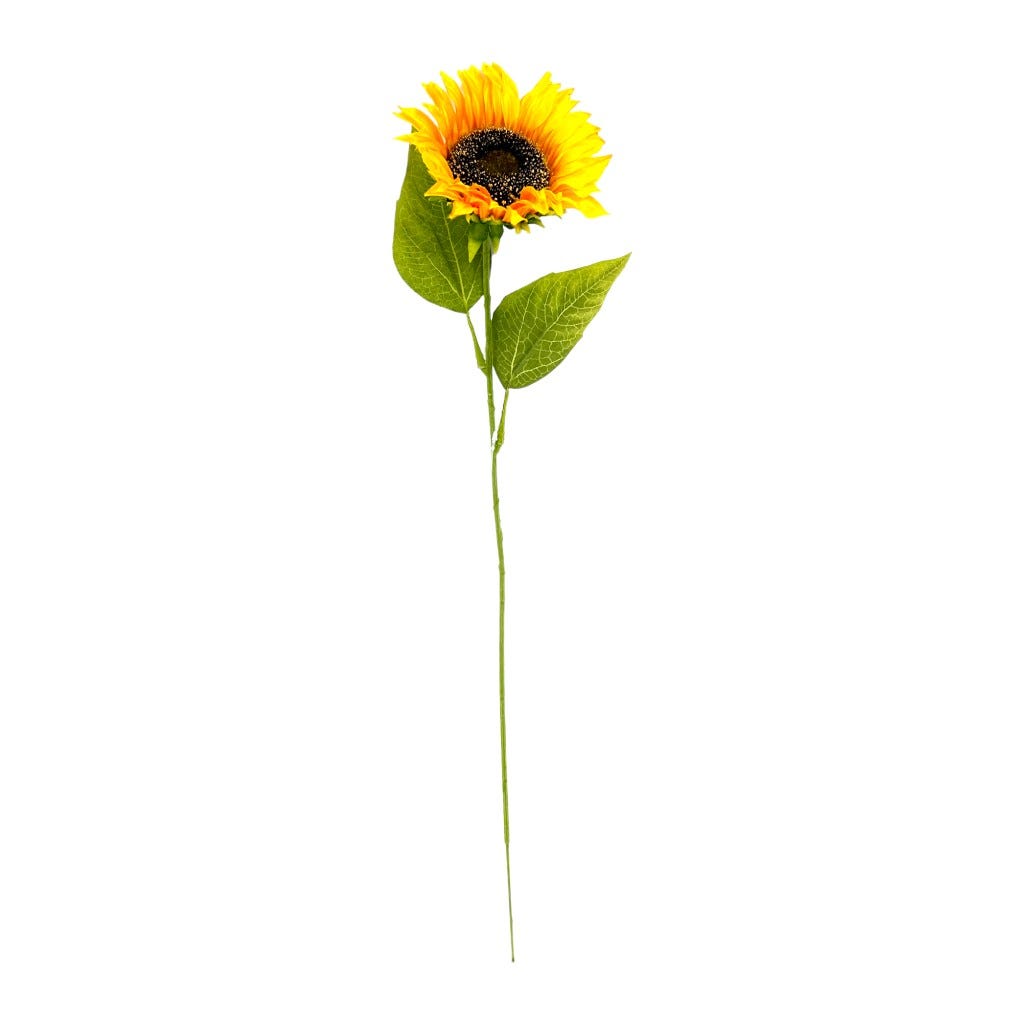 Girasol Amarillo Simple Artificial 66Cm