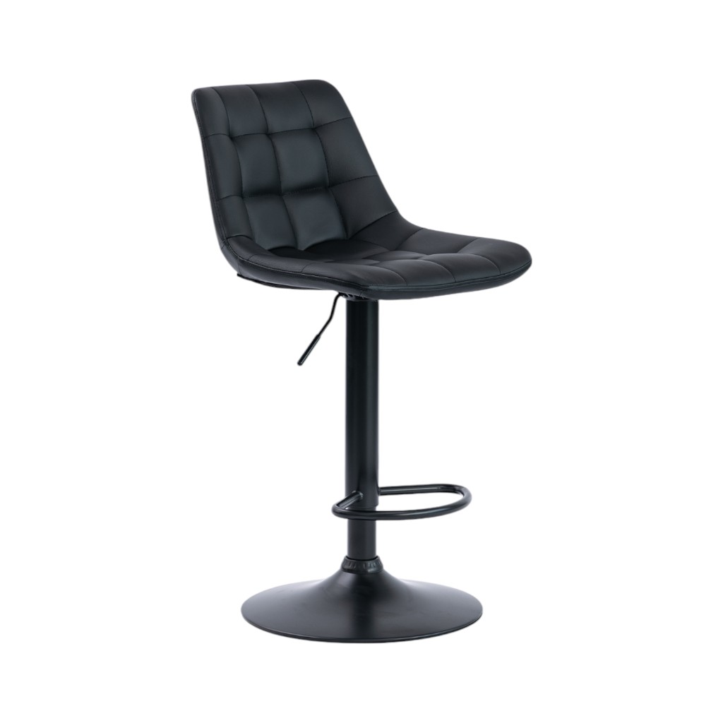 Silla De Bar Eloise Negro 48X43X90-109Cm