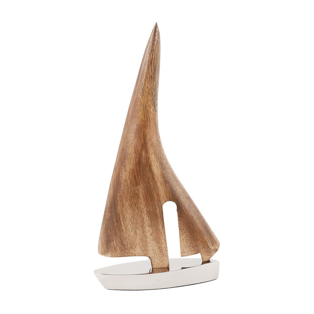 Figura Decorativa De Velero 12x3x23.5cm