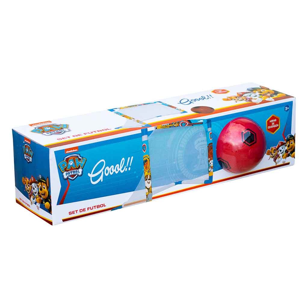 Set De Fútbol Con Arco Y Pelota Paw Patrol