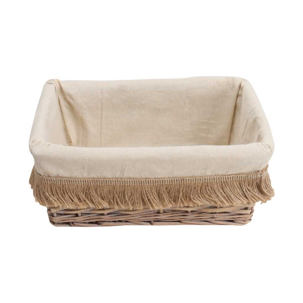 Cesta para Ropa Color Natural 33X21X14CM/13X8X6IN