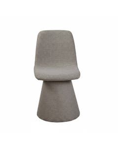 Silla De Comedor Jhon Gris 57.5X46X84.5Cm