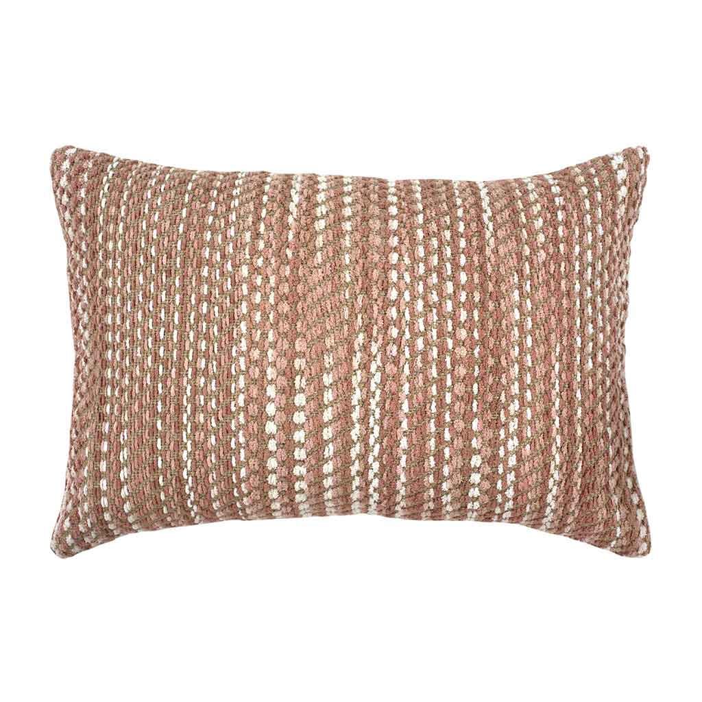 Coj&iacute;n Cuadrado Decorativo Rosado 40X60Cm