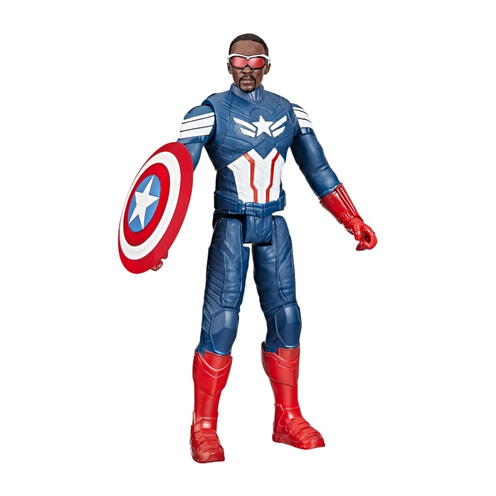 Figura De Acción Capitán América San Wilson 12"
