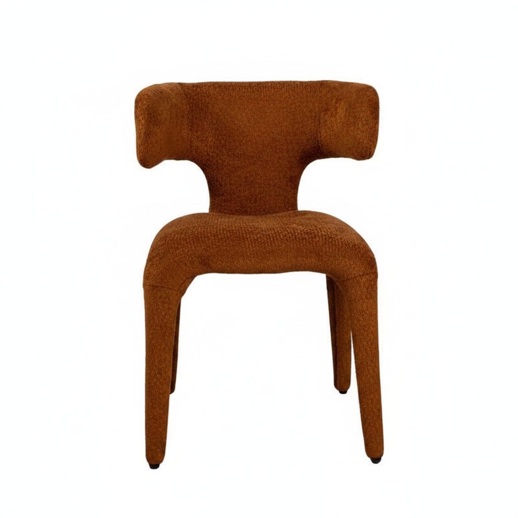 Silla De Comedor Karina Terracota 57X53.5X76Cm