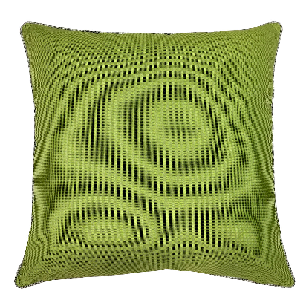 COJÍN SENCILLO CUADRADO VERDE 45X45CM
