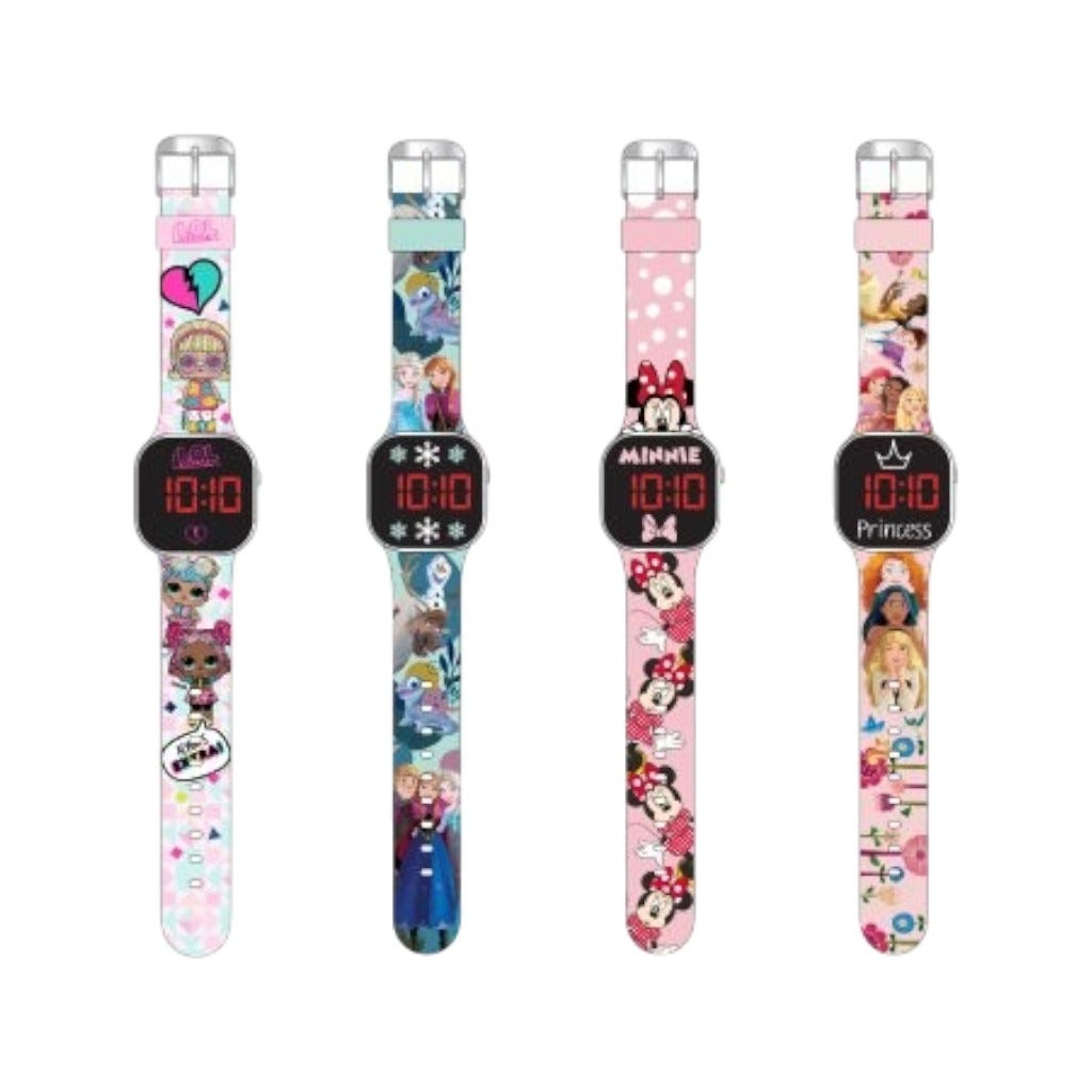 Reloj Led De Frozen