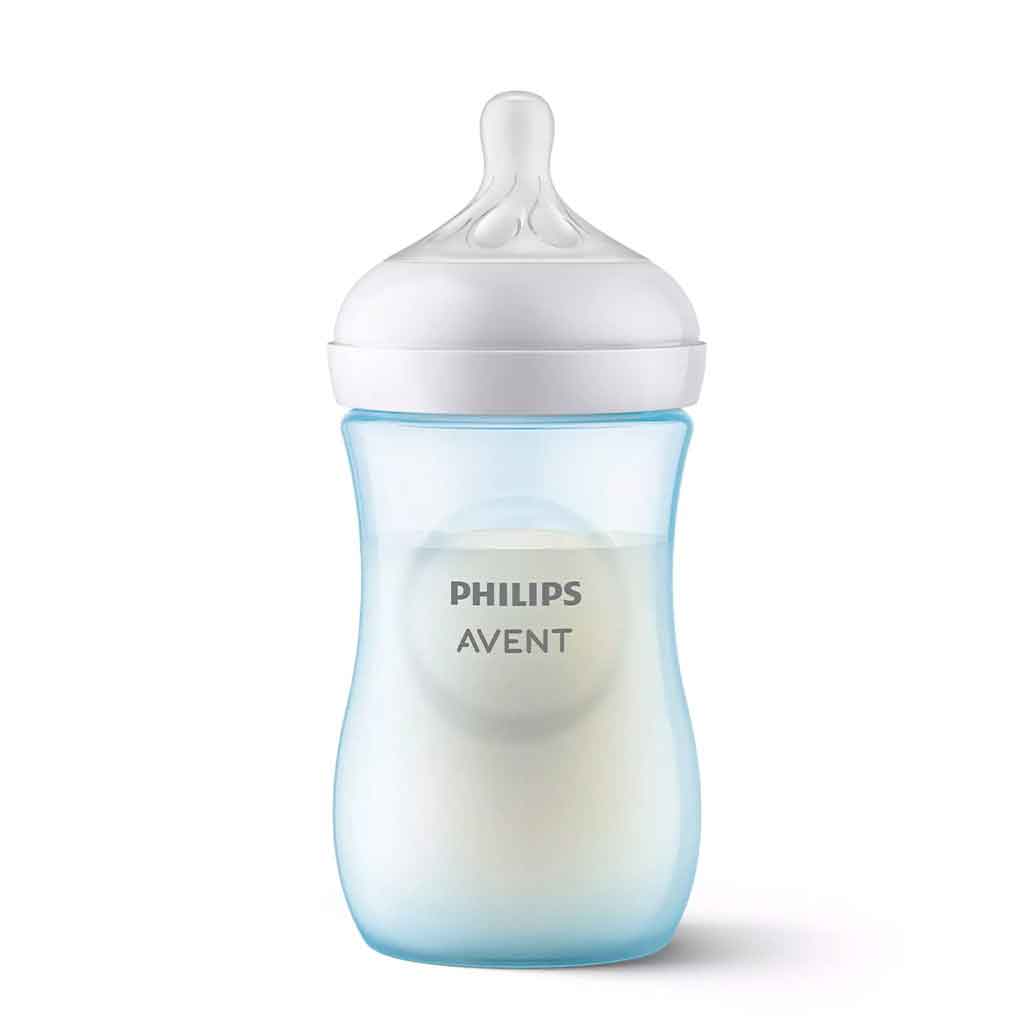 Biberón Natural Response 9Oz Azul Avent