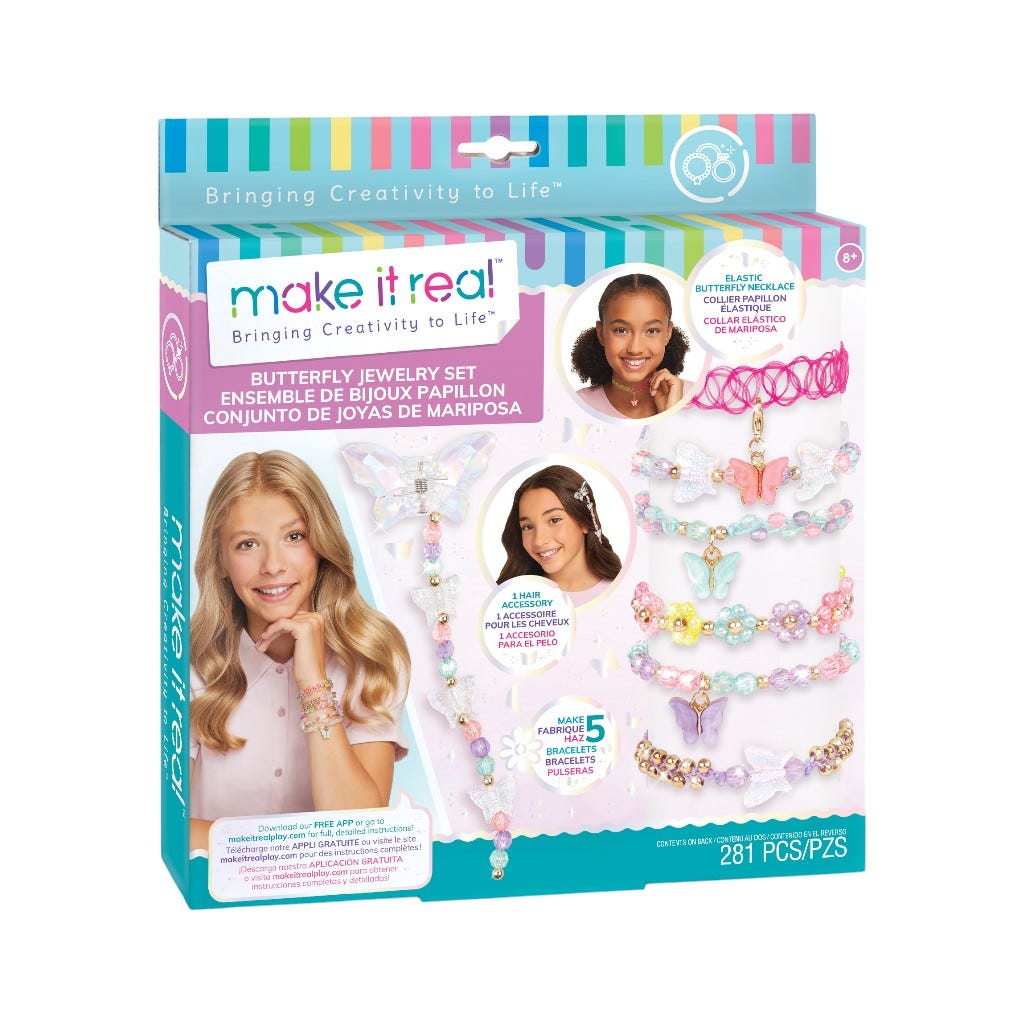 Set De Joyas Mariposa Make It Real