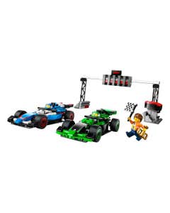 Bloques Lego Coches De Carreras VCARB Y Sauber F1 313Pzs