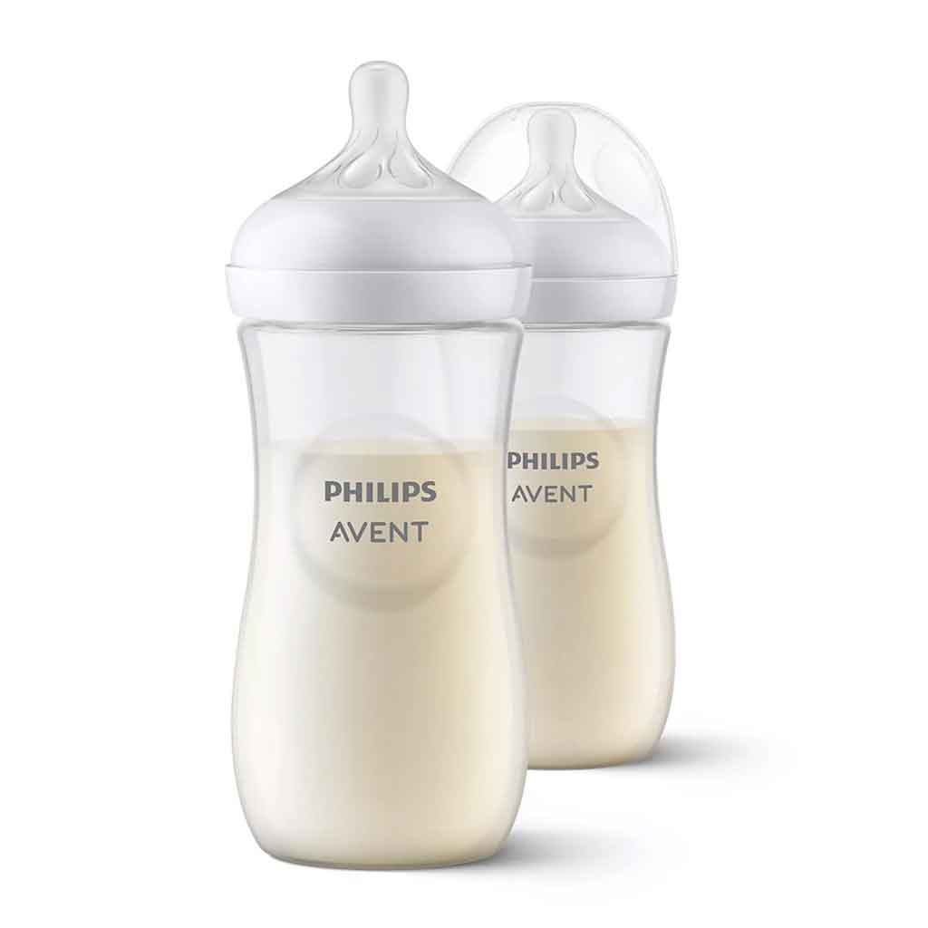 2 Biberones De 11Oz Natural Response Avent
