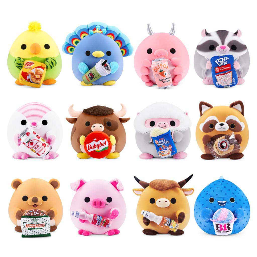 Snackles Peluche Surtido 8"