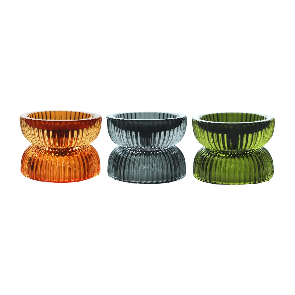 Candelabro De Colores Surtidos 8x8x6cm