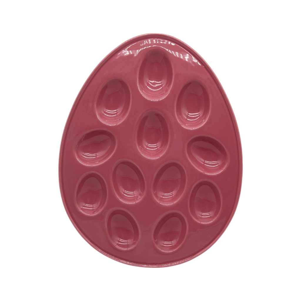 Bandeja Rosa Para Huevos 30X13Cm