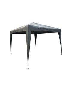 Jardín Corso Gazebo Gris 300x300cm