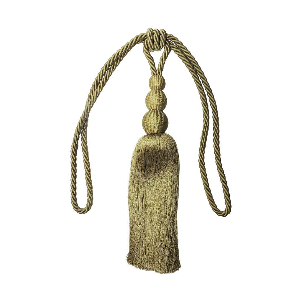 Borla De Cortina De Color Dorado Claro 72Cm