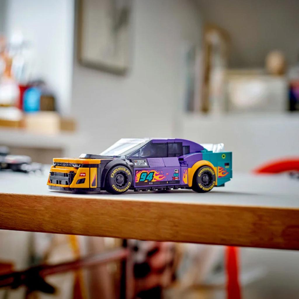 Bloques Lego NASCAR Next Gen Chevrolet Camaro ZL1 Speed Champions