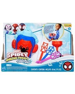 Figura de Acción Spidey and Friends Water-Webs Lanzaburbujas