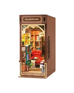 Librería Shakespeare En Miniatura Robotime