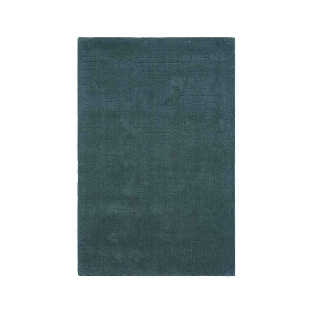 Alfombra De Lana Gris 120x180cm