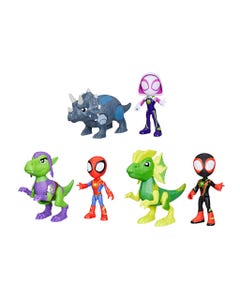 Figura De Juguete Spideyhero Dino Villain