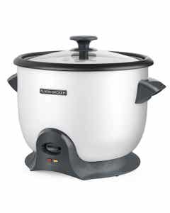 Arrocera multiusos 20 tazas blanca Black and Decker