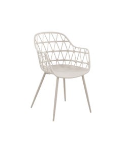 Silla De Comedor Gris Claro Yeli 55,5X55,5X84,5Cm