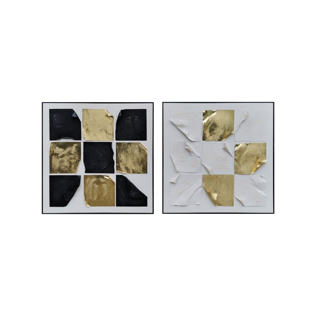 Cuadro Decorativo Abstracto Surtido 80x5x80cm