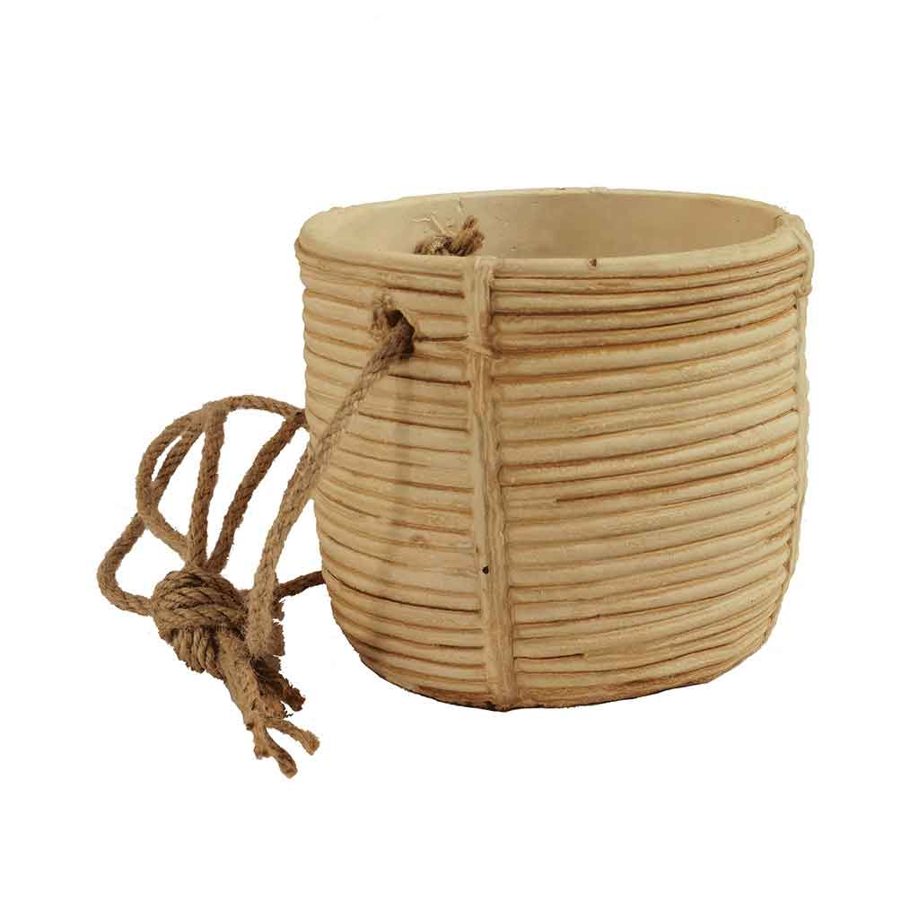Macetero para plantas colgante 17.5X15CM