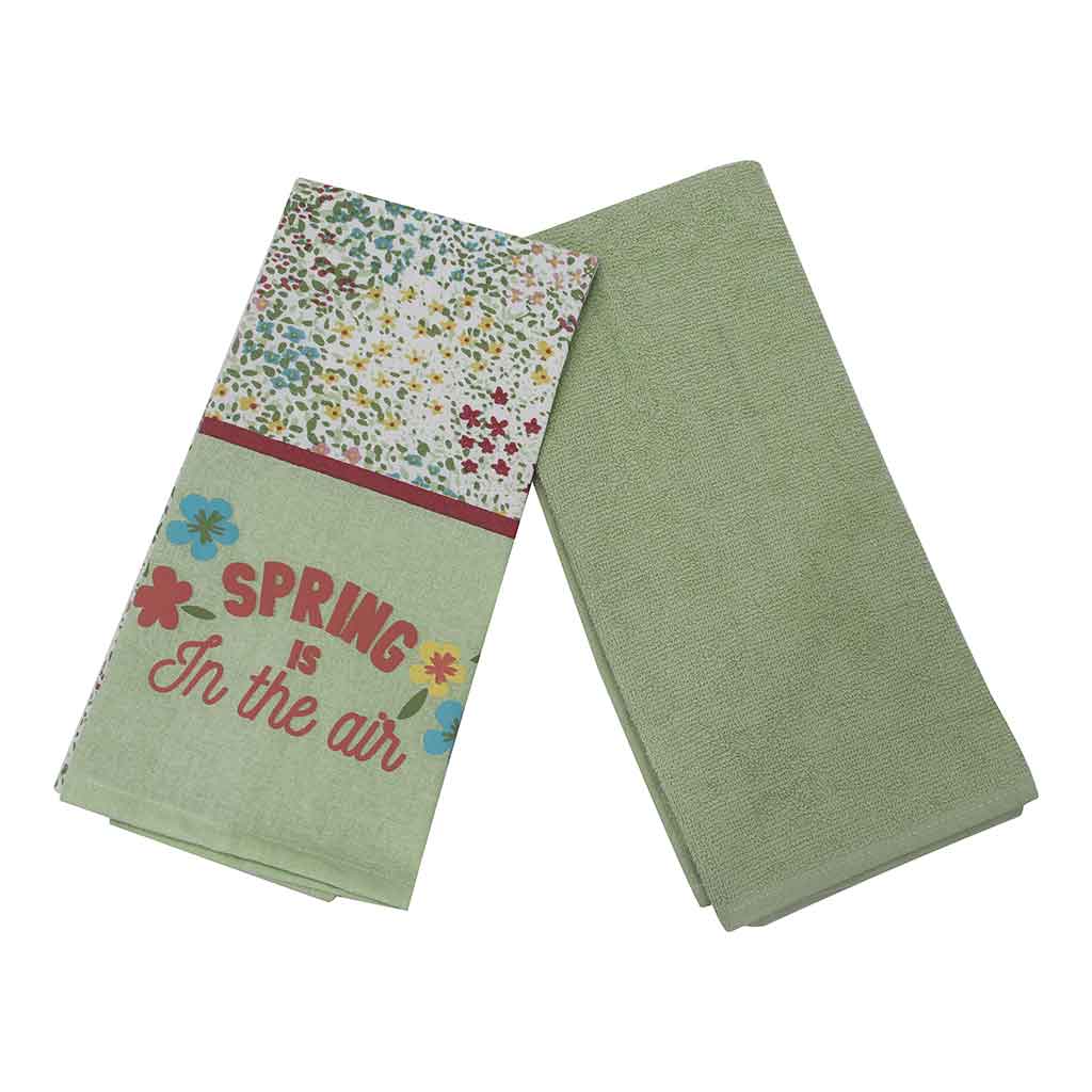 Pañito De Cocina Con Diseño Estampado Set 2Pzs