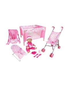 Lissi Doll - Set Completo De Muñeca Bebé 30cm