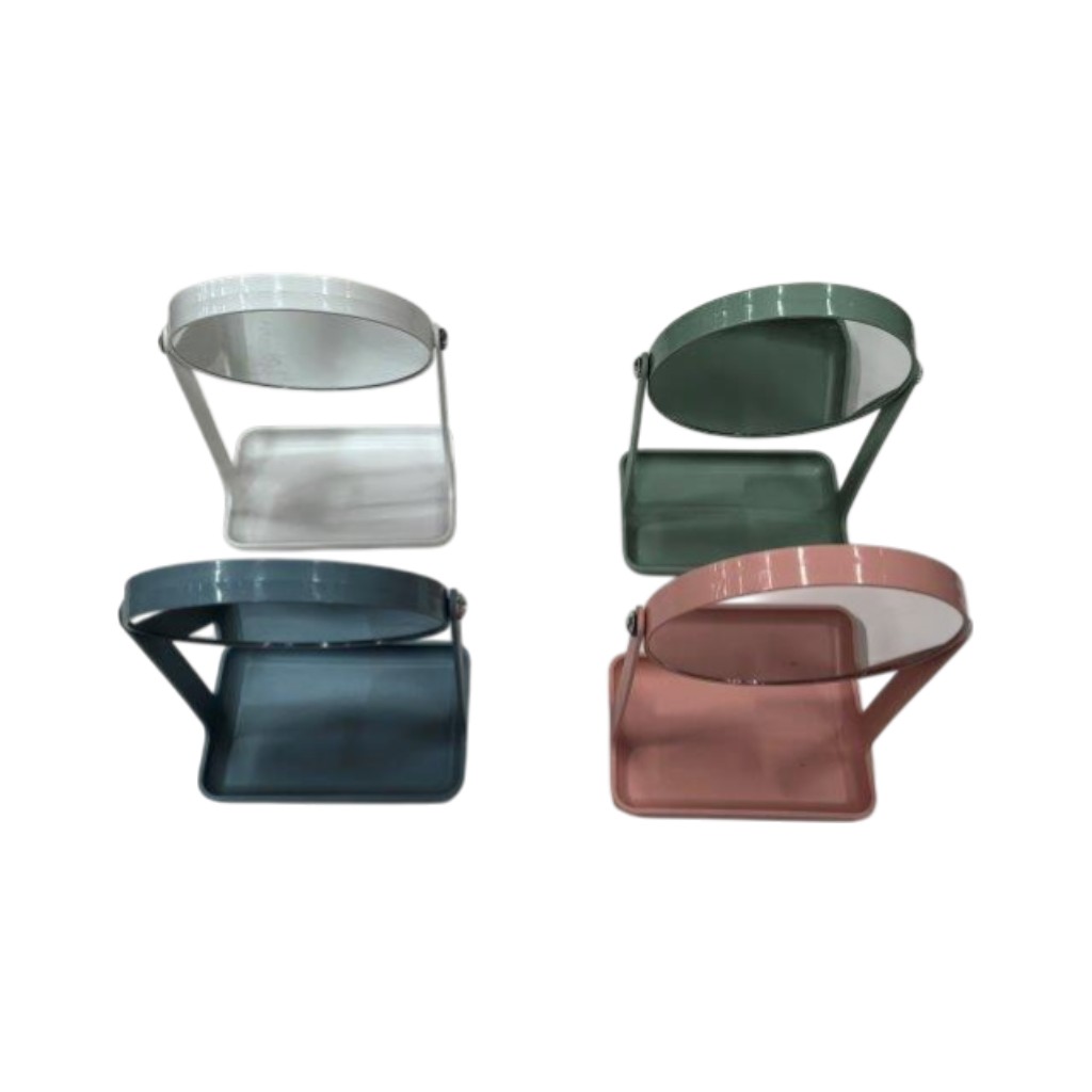 Espejo De Baño Con Base Colores Surtidos