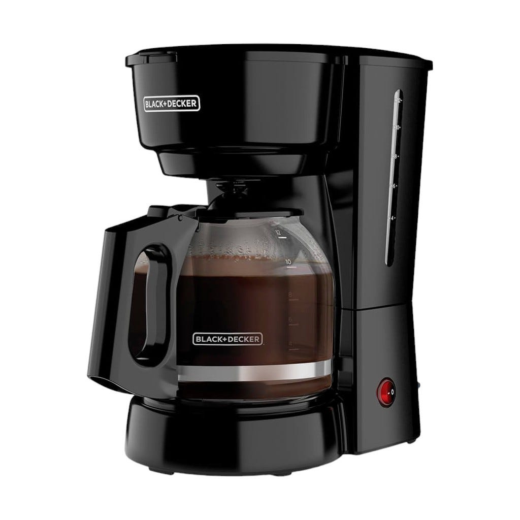 Cafetera Negra 12 Tz Black & Decker