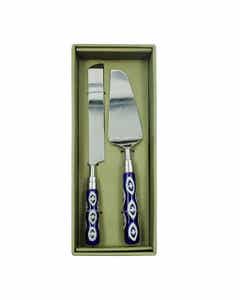 Set 2 Pcs Para Postre Estampado 34X7X2Cm