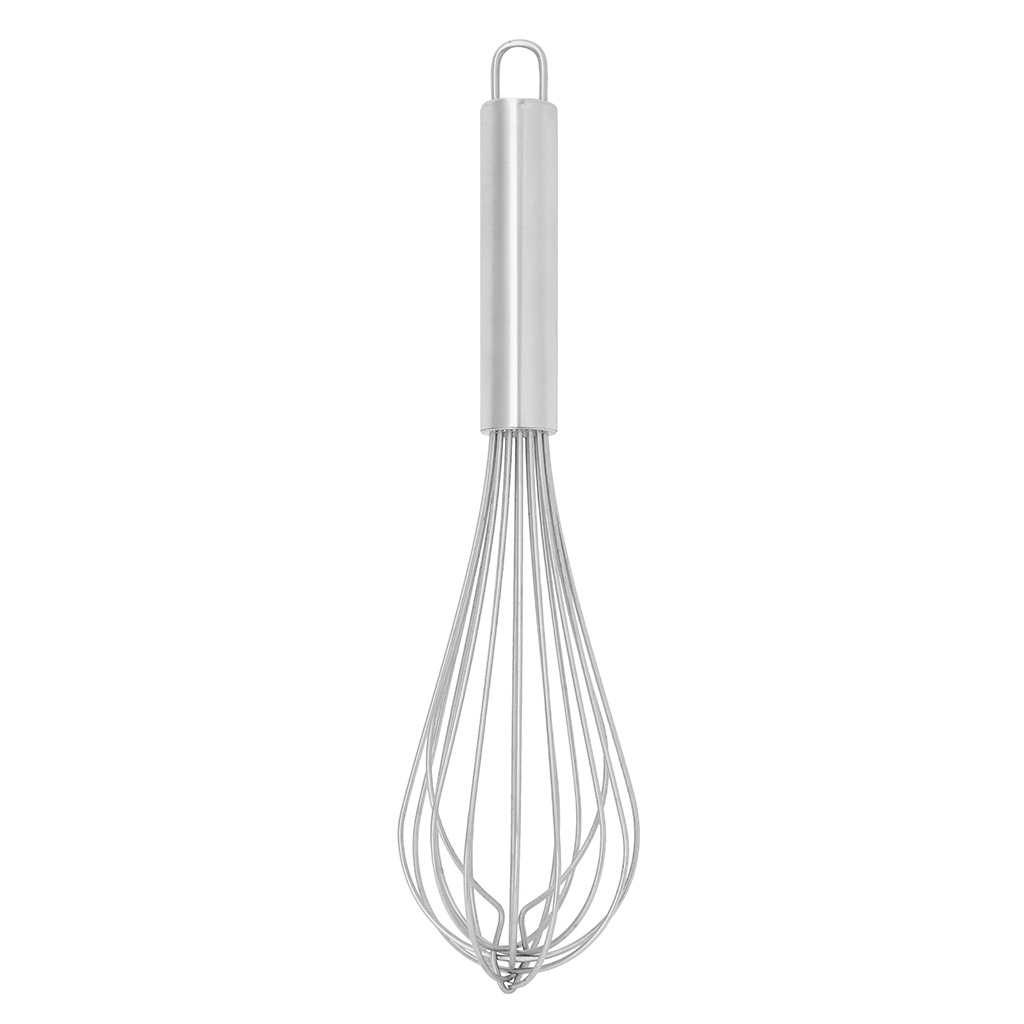 Batidor De Acero Plateado 32Cm