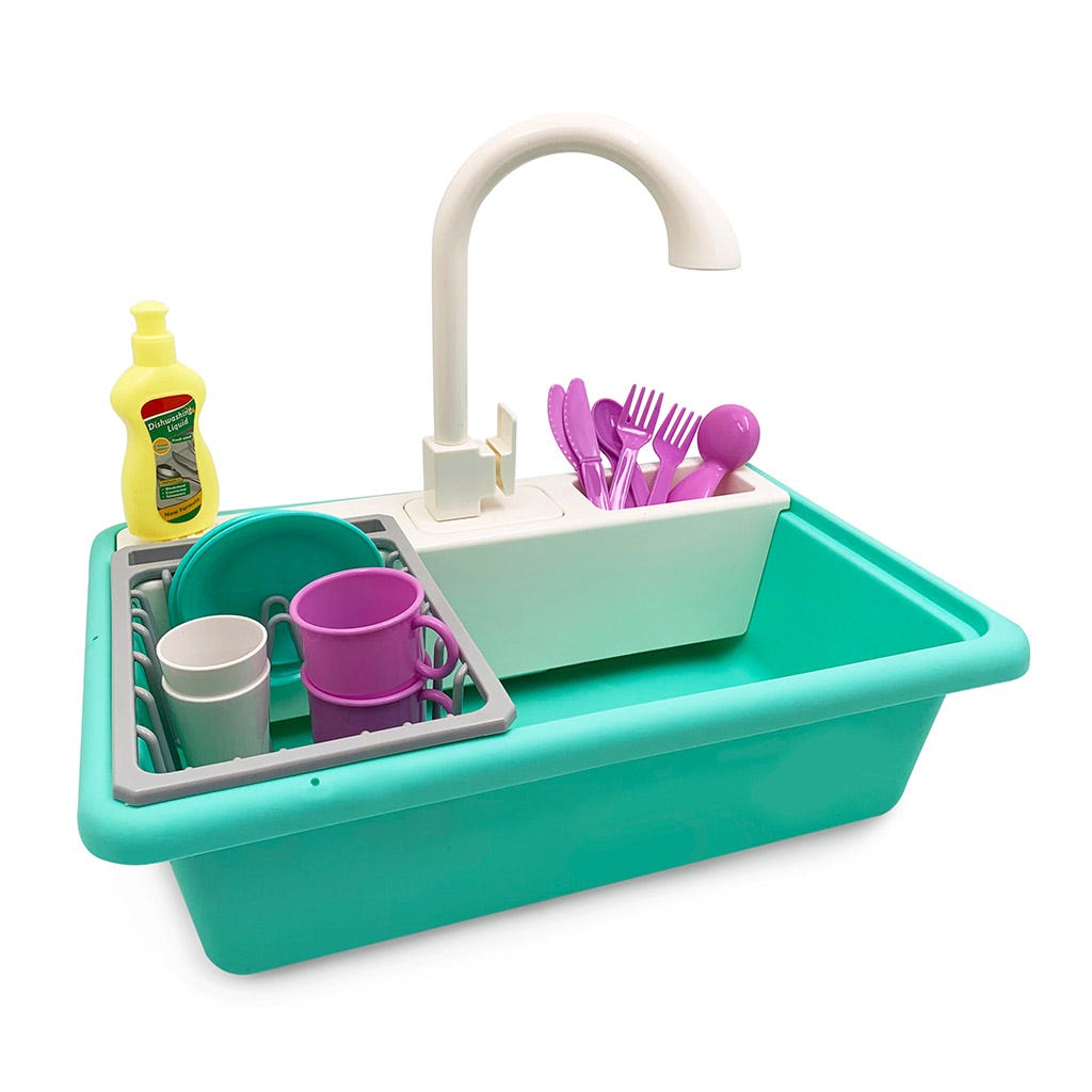 Juego de fregadero con accesorios