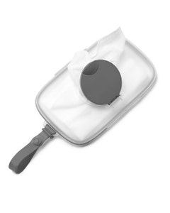 Estuche Para Toallitas Húmedas Gris Grab & Go