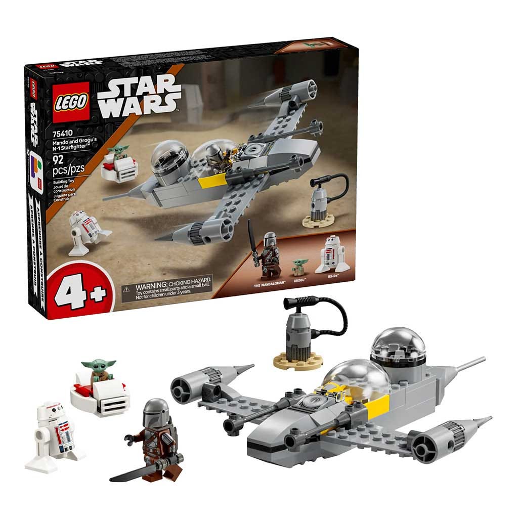 Bloques Lego Caza Estelar N-1 De Mando Y Grogu 92Pzs
