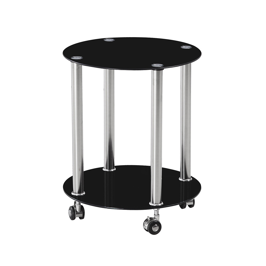 Mesa Lateral Munich Negra 40x50cm