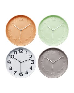 Reloj De Pared Colores Surtidos 30X4Cm