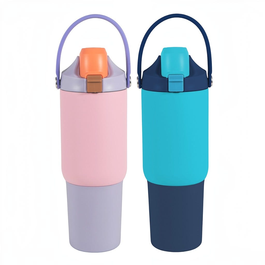 Termo De Acero Inoxidable 900Ml Surtidos