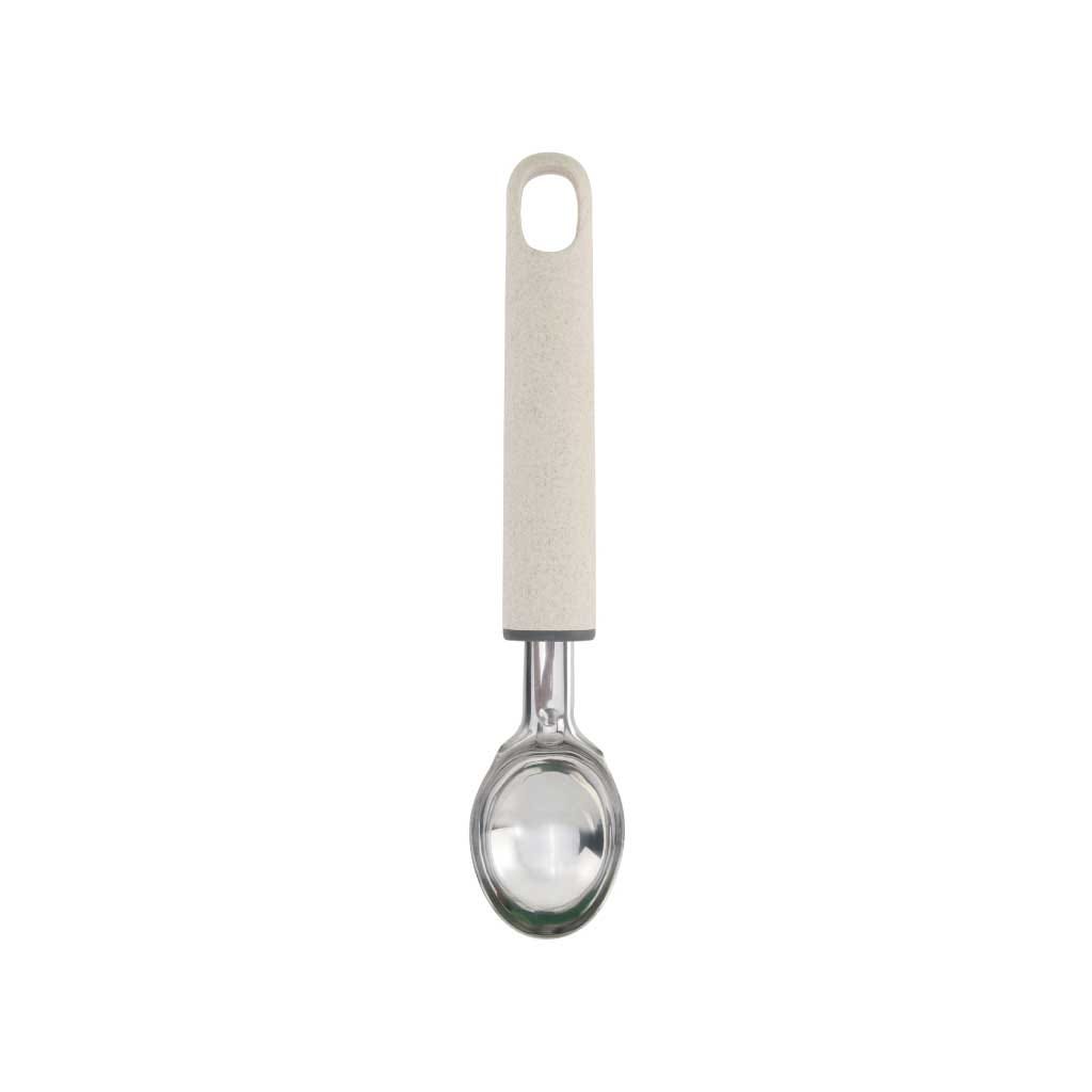Cuchara para helado beige