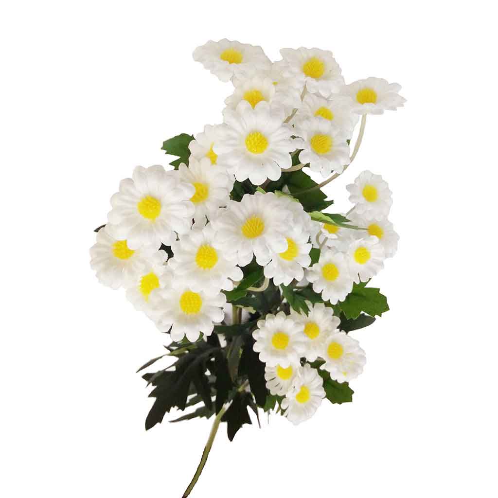 Spray De Flor Daisy X4 Blanca 63.5Cm