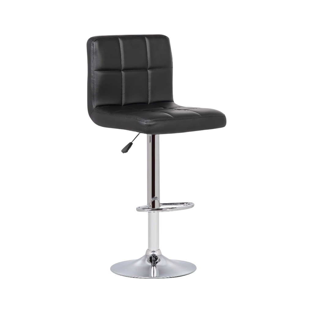 Silla De Bar Pamela Negro 47X52X90-110Cm