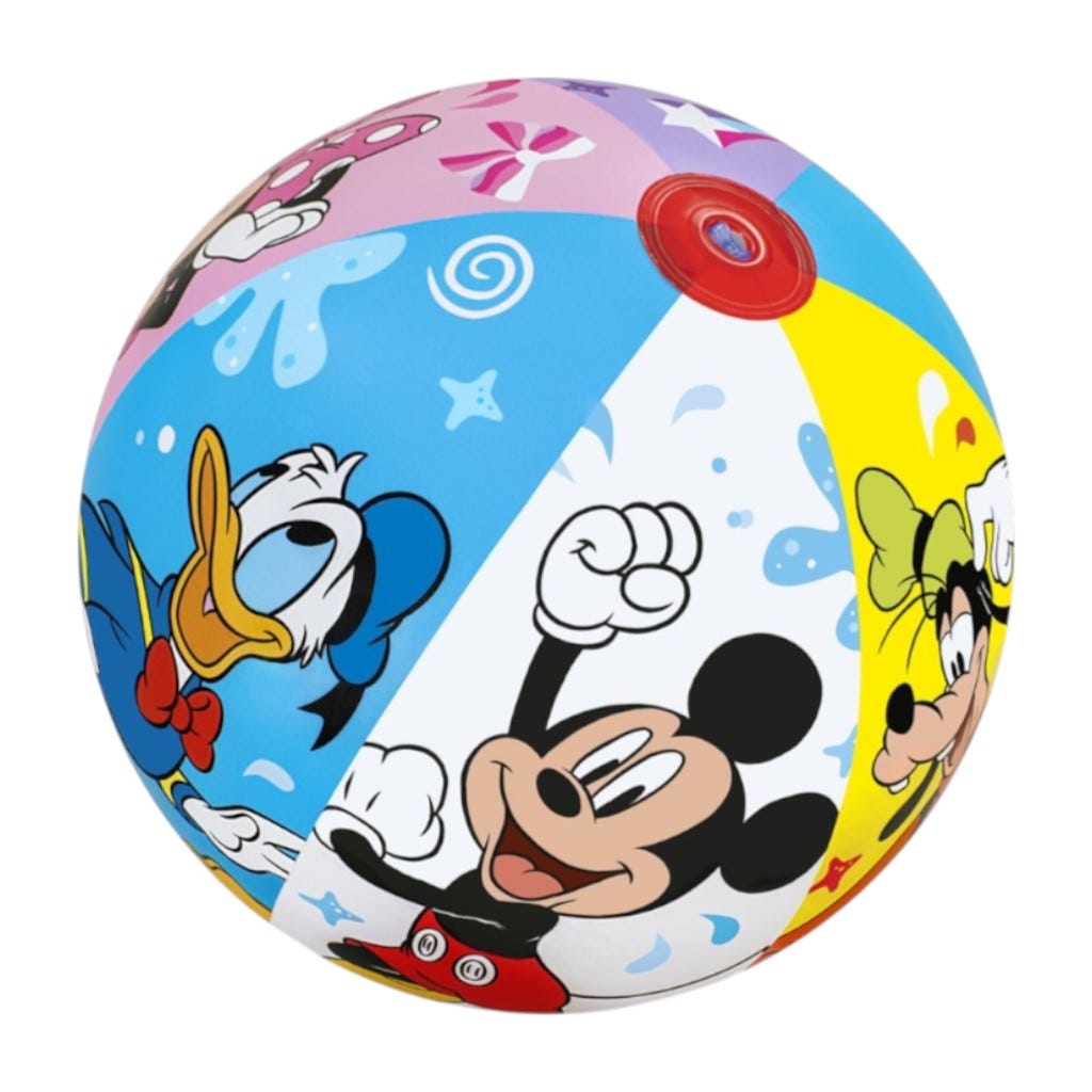 Pelota De Playa Mickey Mouse 51cm