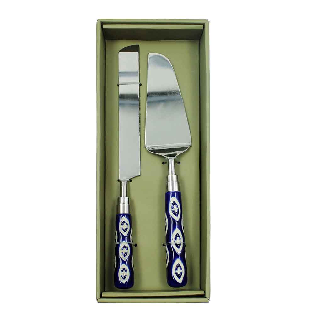 Set 2 Pcs Para Postre Estampado 34X7X2Cm